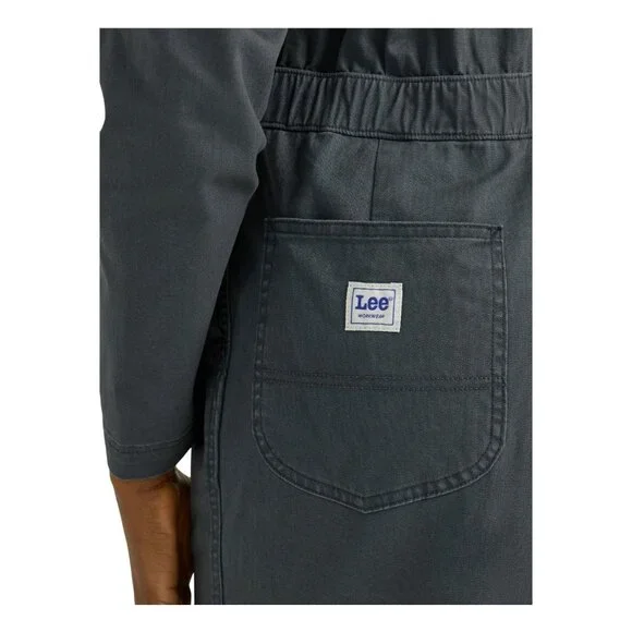 NWT Women’s Gray Heritage Union-All Jumpsuit – Lee Workwear – Size XS - Picture 4 of 8